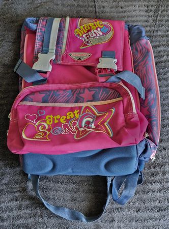 Schulrucksack Seven Pink/Blau - Ideal für den Schulstart!