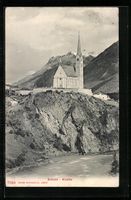 AK Schuls, Blick zur Kirche, 1906