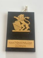 Emblem Kantonspolizei Zürich mit Löwe guter Zustand(S31)