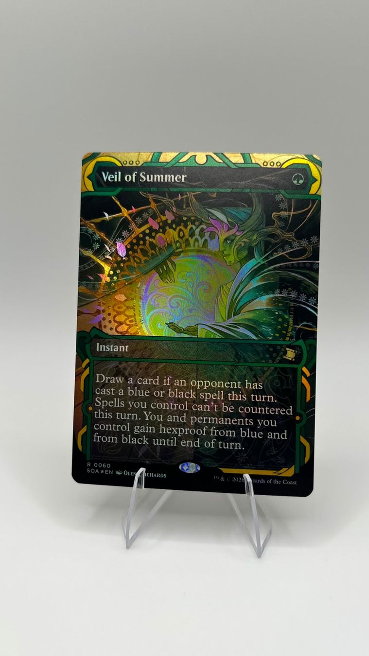 Magic The Gathering Carte collezionabili: Veil of Summer foil – Nuovo (secondo la descrizione) da Wilen b. Wollerau venduto da GarruksShop