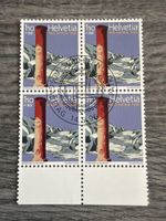 Helvetia Pro Patria 1996, 110+50, Viererblock, Top Zustand!