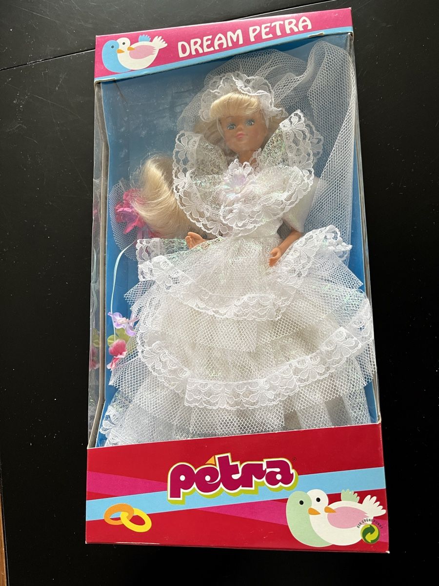 Bambole: Puppe Petra 1980 – Nuovo e nell'imballaggio originale da Beringen venduto da Blauemauritius25 1