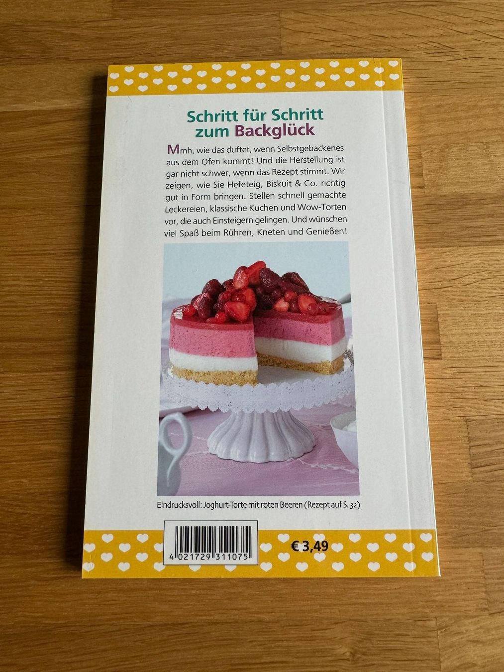 Libri: "Das kleine Backbuch" - 44 Rezepte – Usato da Neukirch (Egnach) venduto da muolen 1
