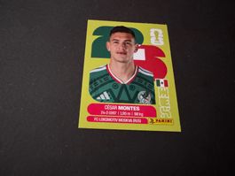 Sticker FIFA Fussball WM 2026 Cesar Montes Mexico MEX 5