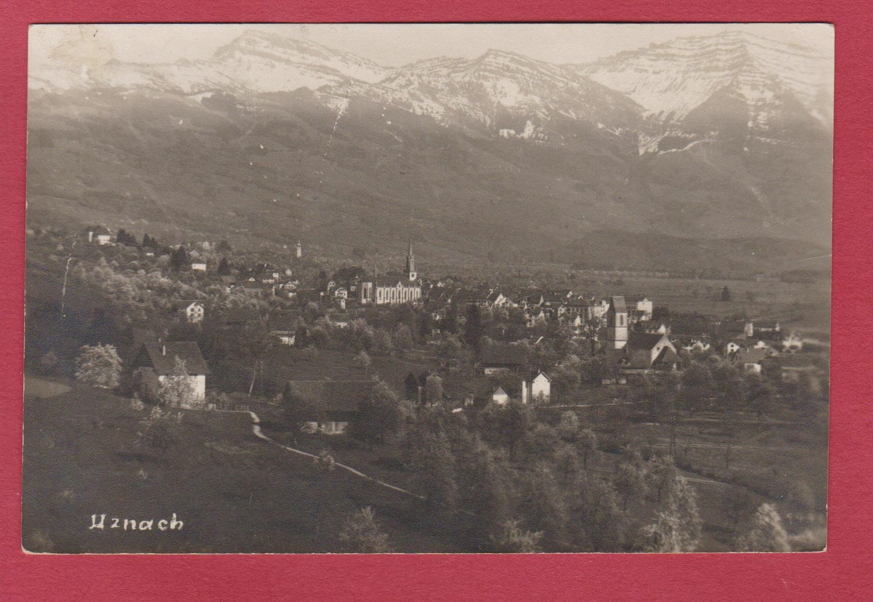 Cartoline postali: Uznach   :   alte Ansichtskarte von 1923 – Usato da Vitznau venduto da Ropaku
