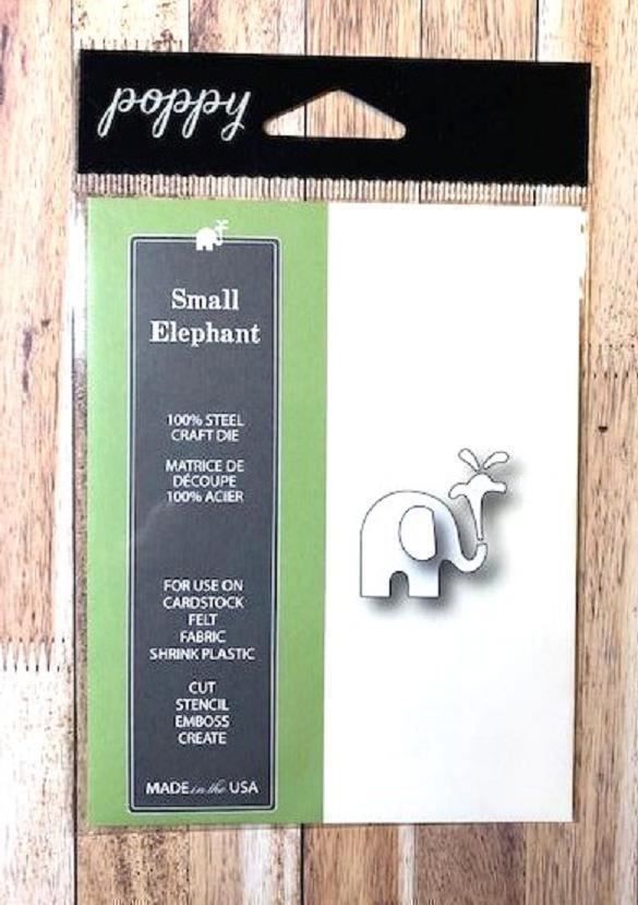 Sciablone: PoppyStamp Die** Small Elephant  ** – Nuovo e nell'imballaggio originale da Rubigen venduto da rofi100 2