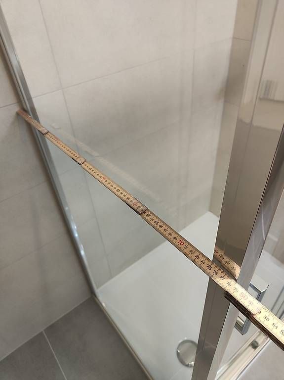 Docce: Paroi de douche en verre trempé 80 cm – Usato da Moudon venduto da dan_l5tp 3