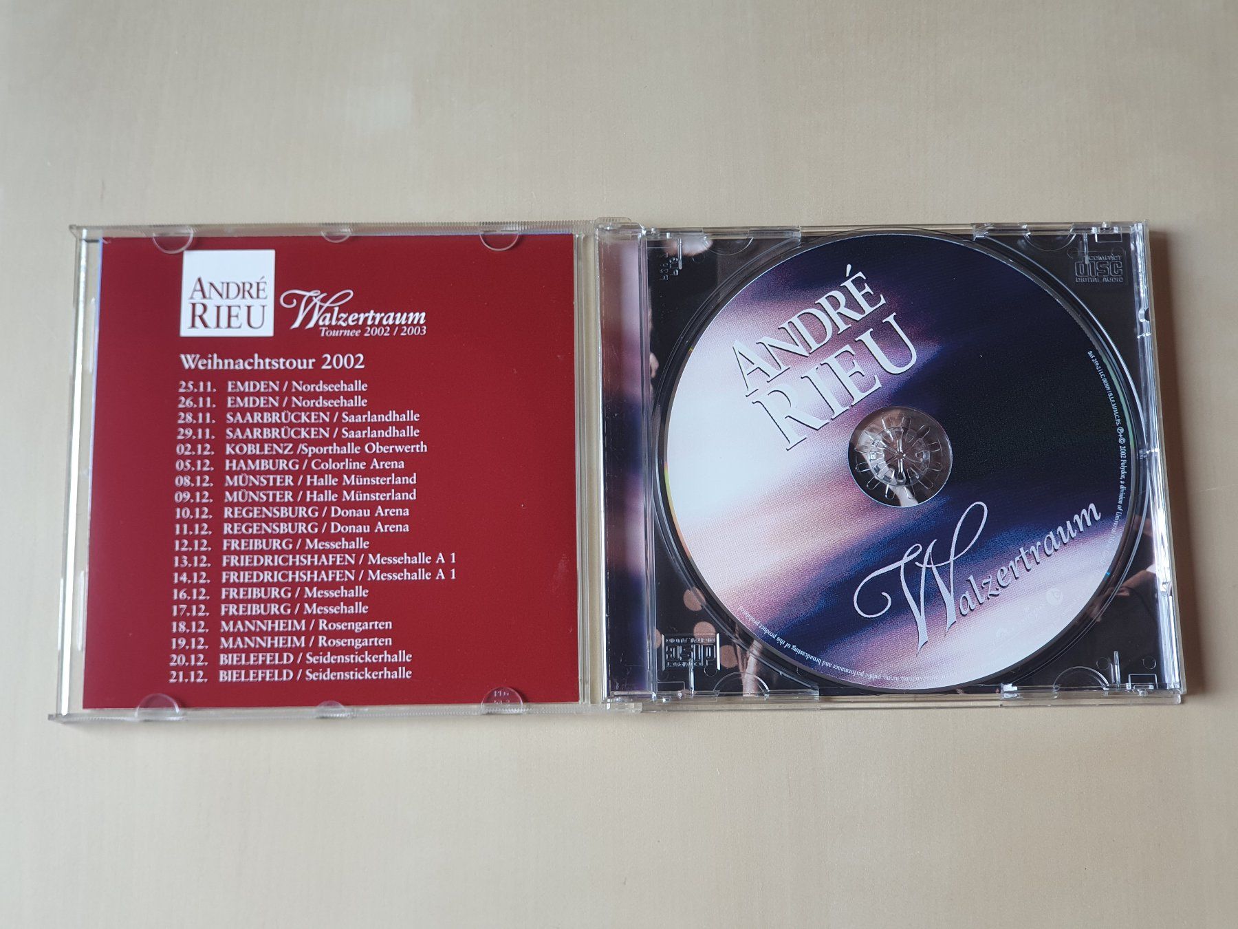 CD: Andre Rieu Walzertraum – Usato da Stansstad venduto da collectorsshop 2