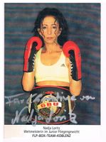 Nadja Loritz Boxerin Autogramm signiert Foto 10x15cm