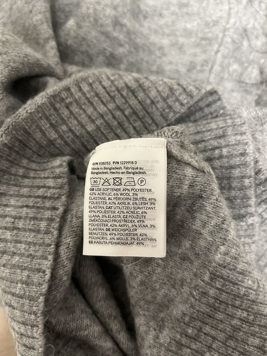 H&M Maglioni & Felpe: Zopfstrickpullover grau S neu – Nuovo (secondo la descrizione) da Birrwil venduto da vanyboo 4