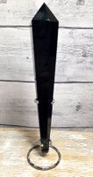 Grosses Obsidian Zepter A 327g