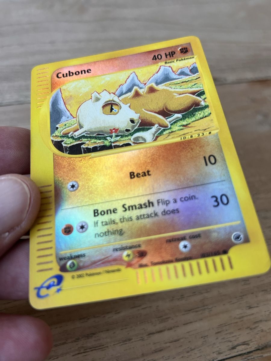 Pokémon Sammelbilder & Trading cards: NM Cubone Expedition Reverse Holo E-Reader 103/165 Komiya – Gebraucht aus Zollikon von inf_l5jd 2