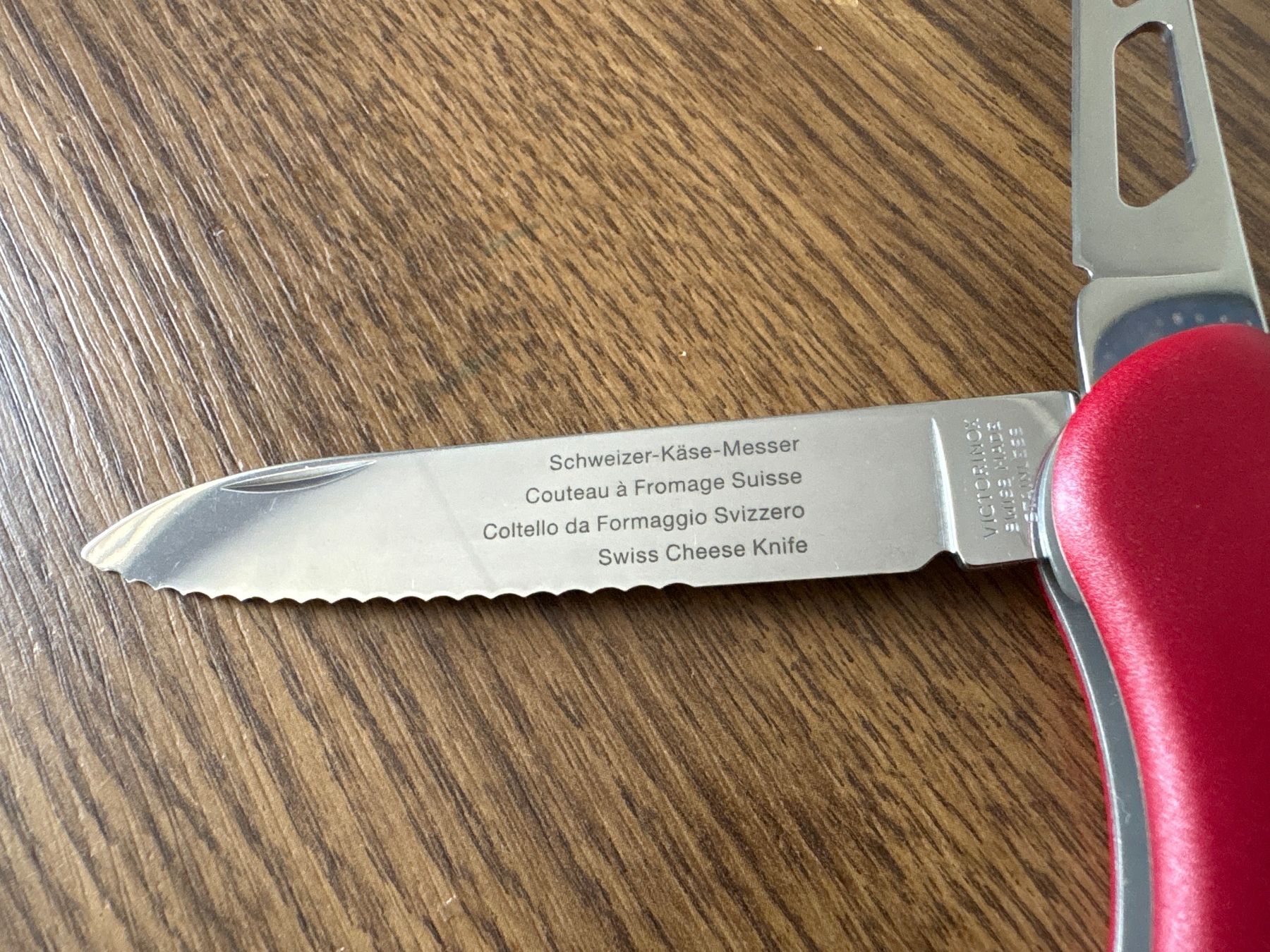 Victorinox Coltelli tascabile: VICTORINOX - Schweizer-Käse-Messer – Usato da Andwil SG venduto da Rainboli 3