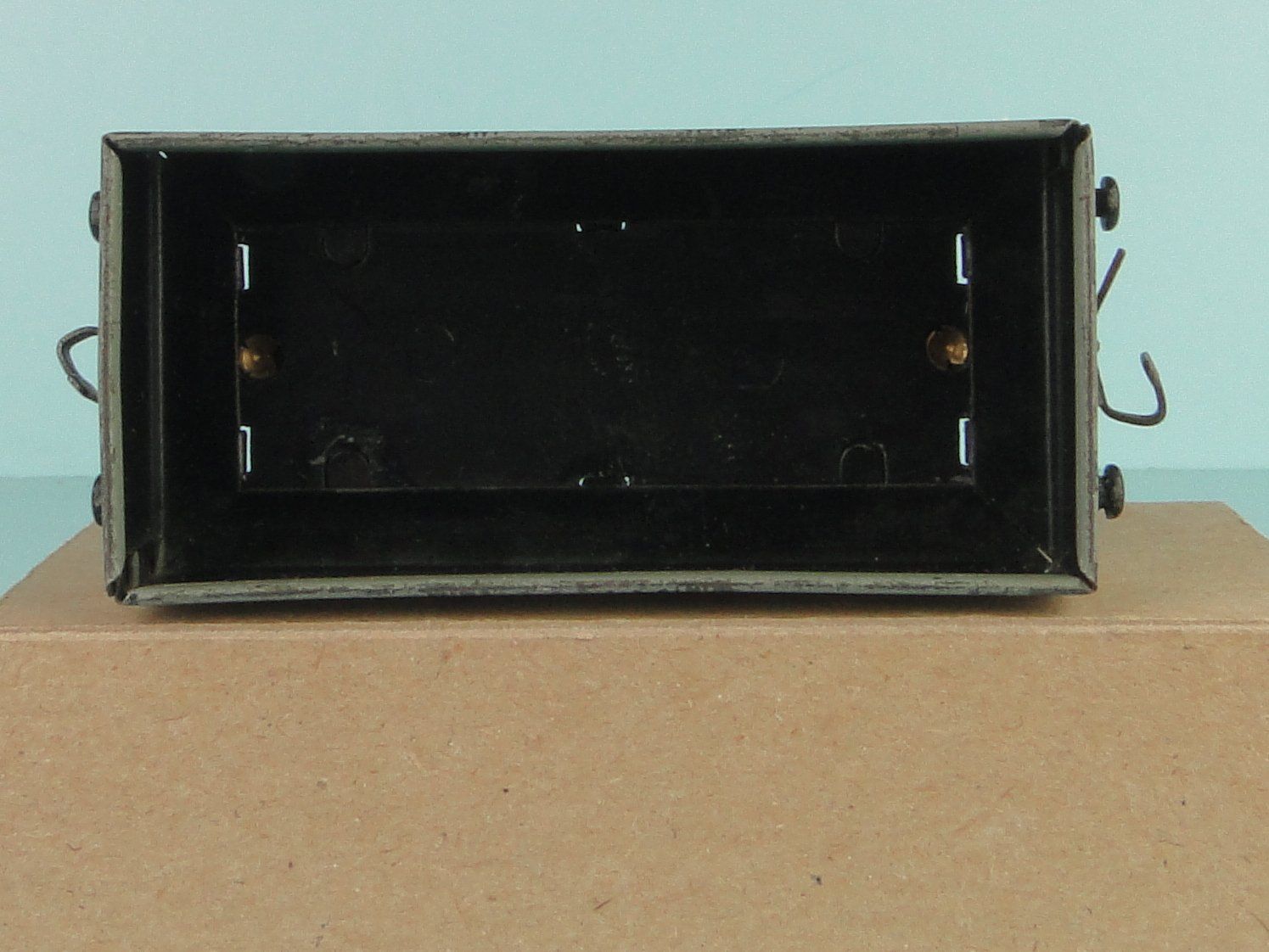 Hornby Modellini di ferrovie: Hornby H0 Güterwagen, Blech – Usato da Bülach venduto da cann11 3