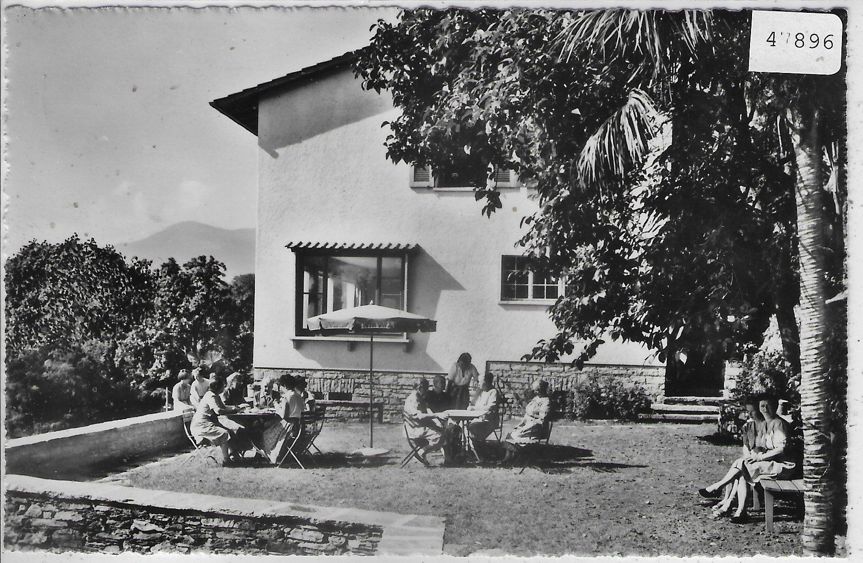 Cartoline postali: Ref. Frauenerholungsheim "Gabbiolo" Brissago – Usato da Ettingen venduto da Kartenplanet