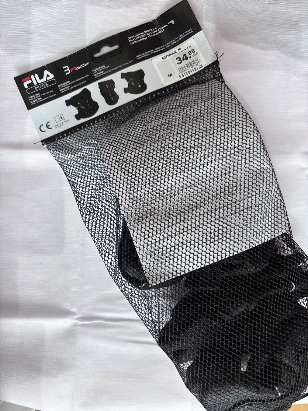 Protezioni & Imbottiture: Fila Schoner 3-Pack Set, Neu – Nuovo e nell'imballaggio originale da Nürensdorf venduto da Mandy_Nguyen 1