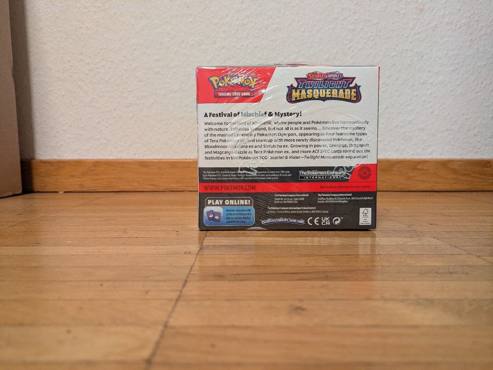 Pokémon Carte collezionabili: Pokemon  Twilight Masquerade Booster Box – Nuovo e nell'imballaggio originale da Zürich venduto da Andort 2