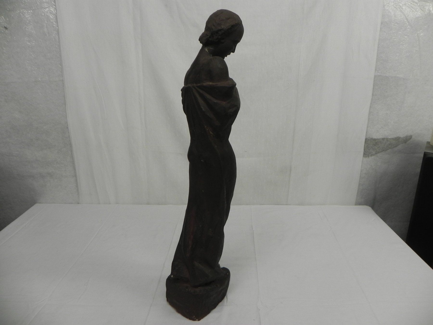 Sculture & Statue: Antike Ton Figur Elegante Frau – Usato da Basel venduto da sellout007 3