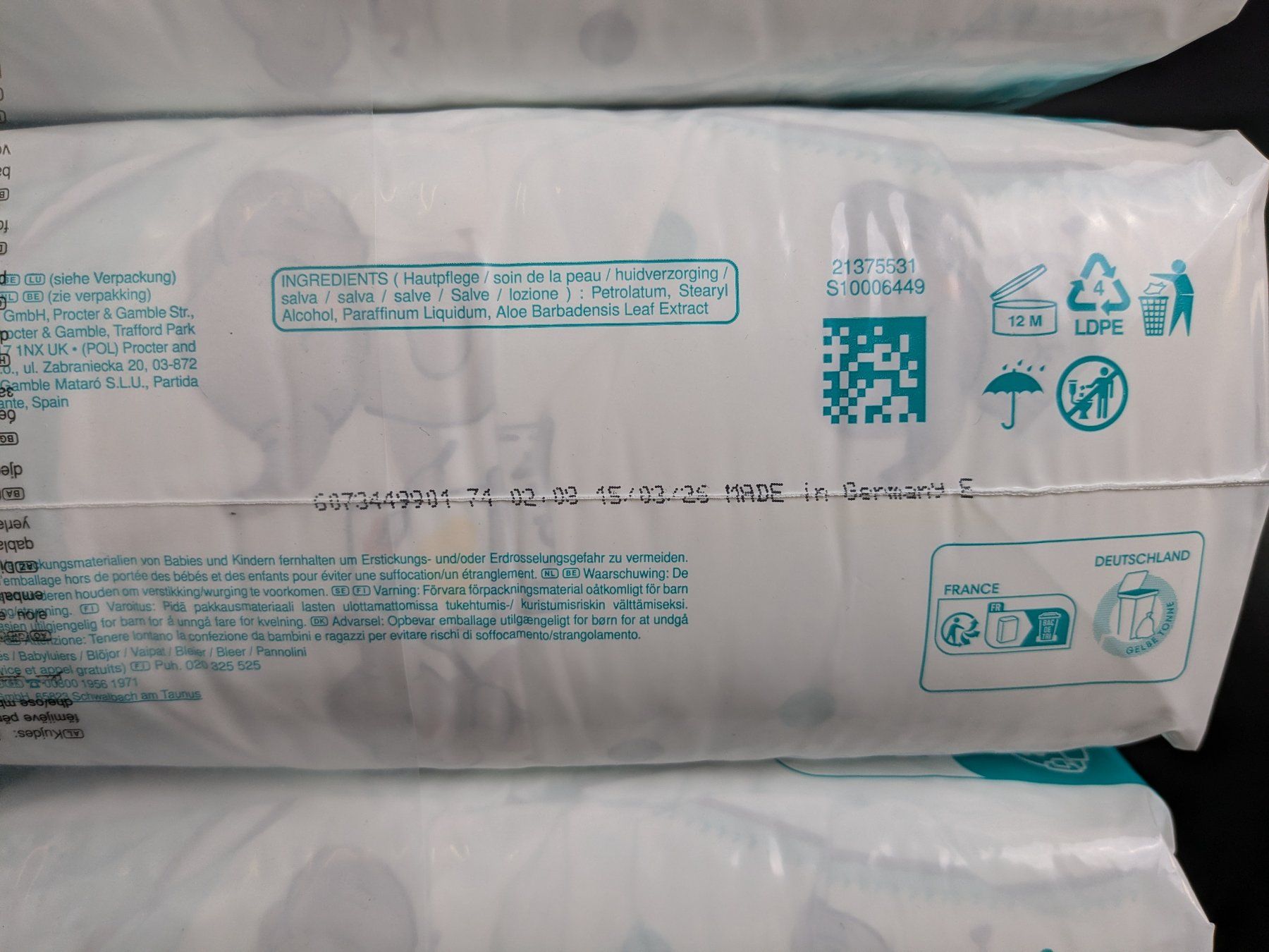 Pampers Windeleimer & Windeln: PAMPERS Premium Protections Gr 6 – Neu (gemäss Beschreibung) aus Dintikon von Restwert_Dintikon 5