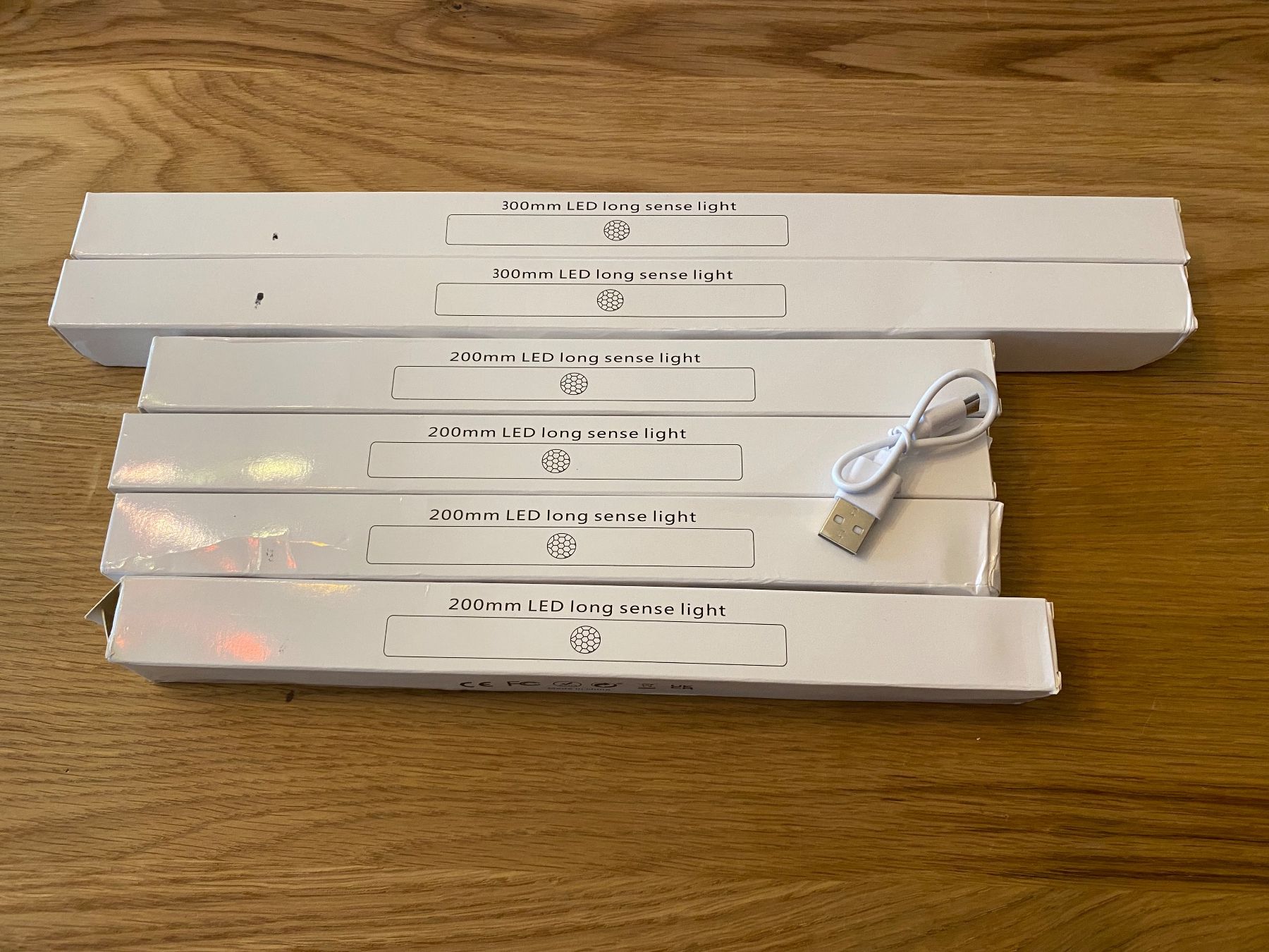 Lampade: LED Lichtleiste,, USB, neu, 6 Stück, Schnäppchen – Nuovo e nell'imballaggio originale da Glashütten venduto da clheiniger