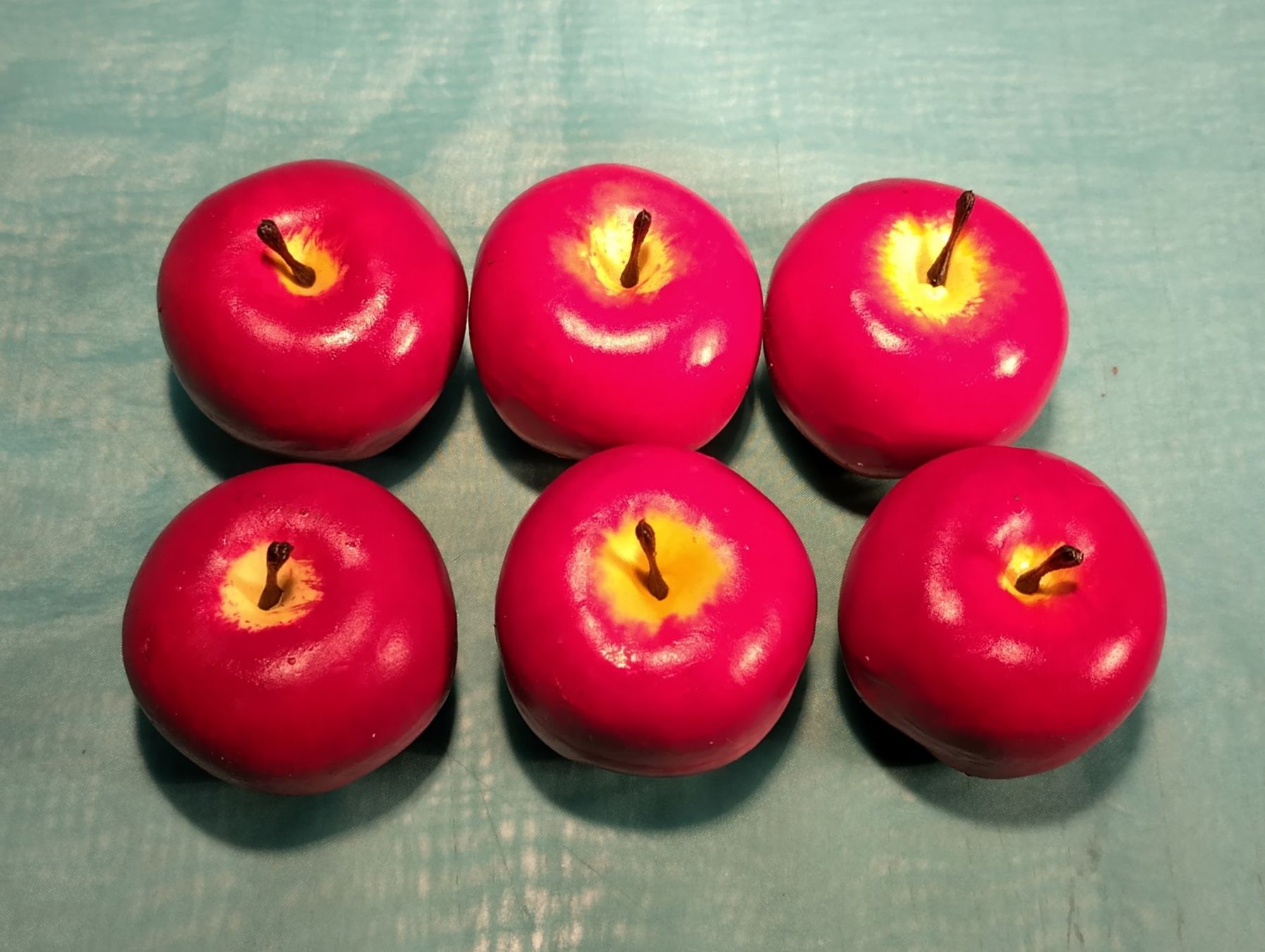 Tutte le decorazioni: 6 künstliche Aepfel, Herbstdeko – Nuovo (secondo la descrizione) da Bellach venduto da JingleCherry 1