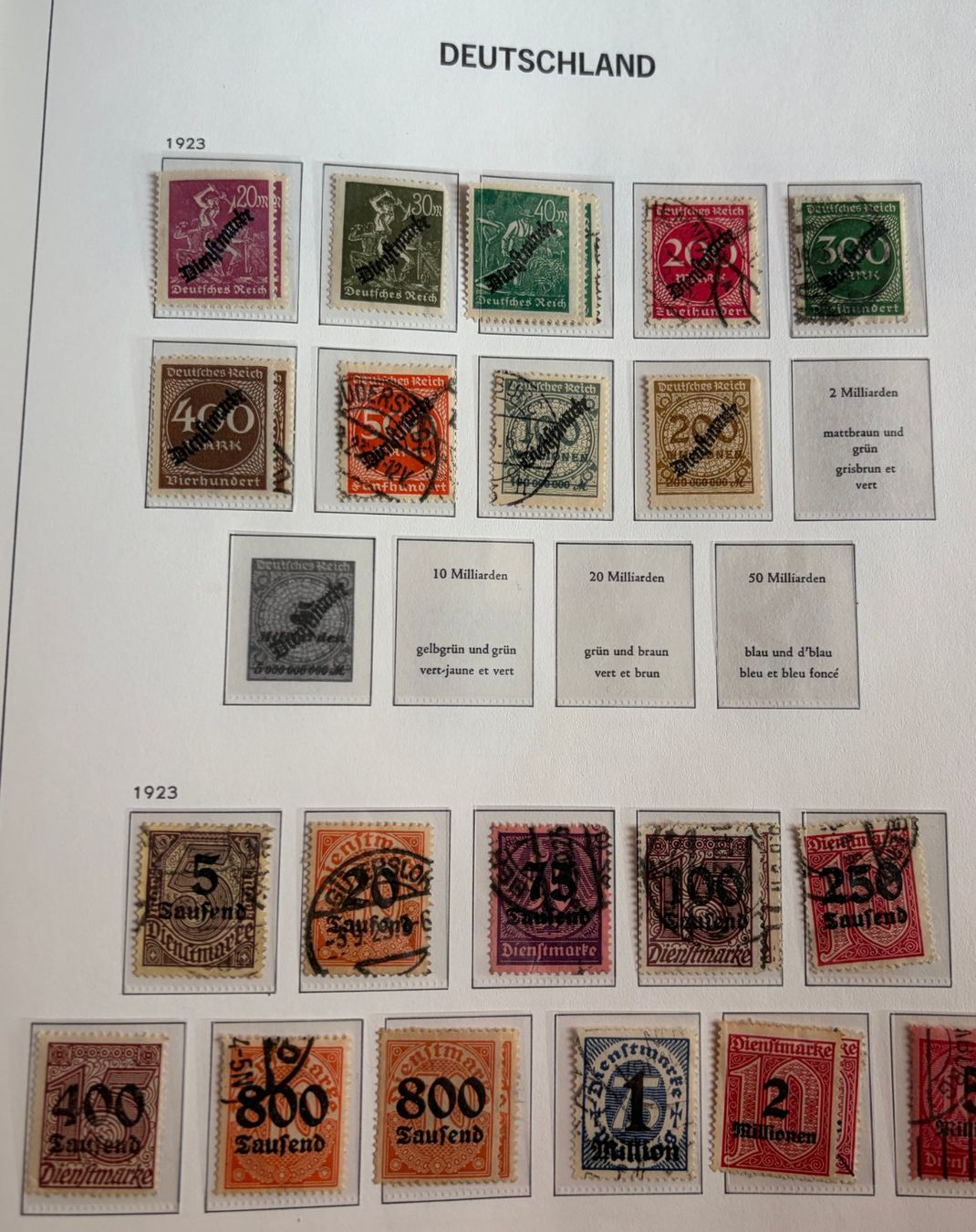 Alle Briefmarken: Briefmarken Deutsches Reich – Gebraucht aus Dotzigen von ser_8hp9