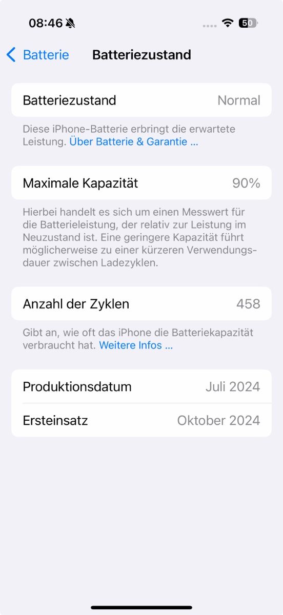 Apple Telefoni cellulari / Smartphones: iPhone 16 Pro 128GB Gold – Usato da Winterthur venduto da neeidn 4