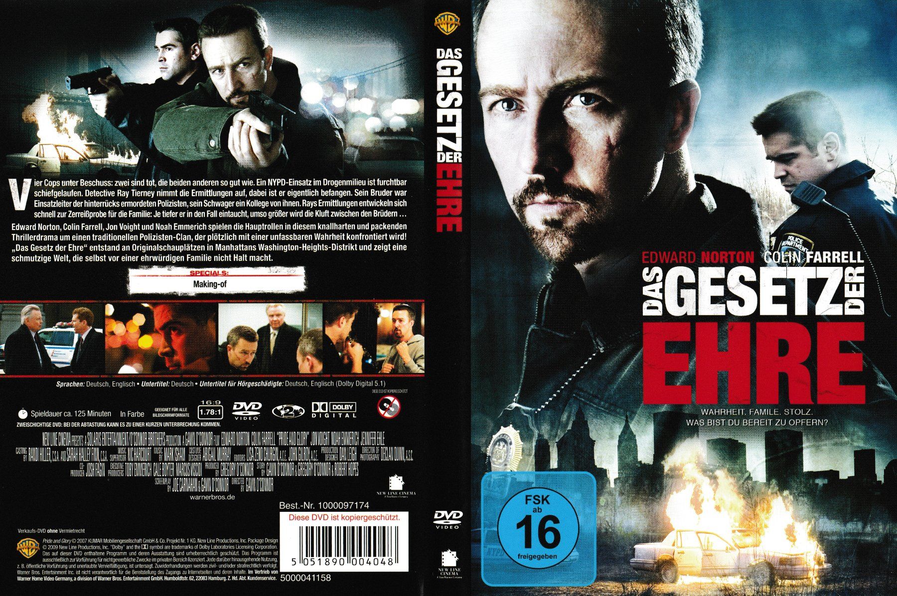 Alle DVDs: DVD - Das Gesetz der Ehre – Gebraucht aus Langnau am Albis von MediaRescuerKeLoX