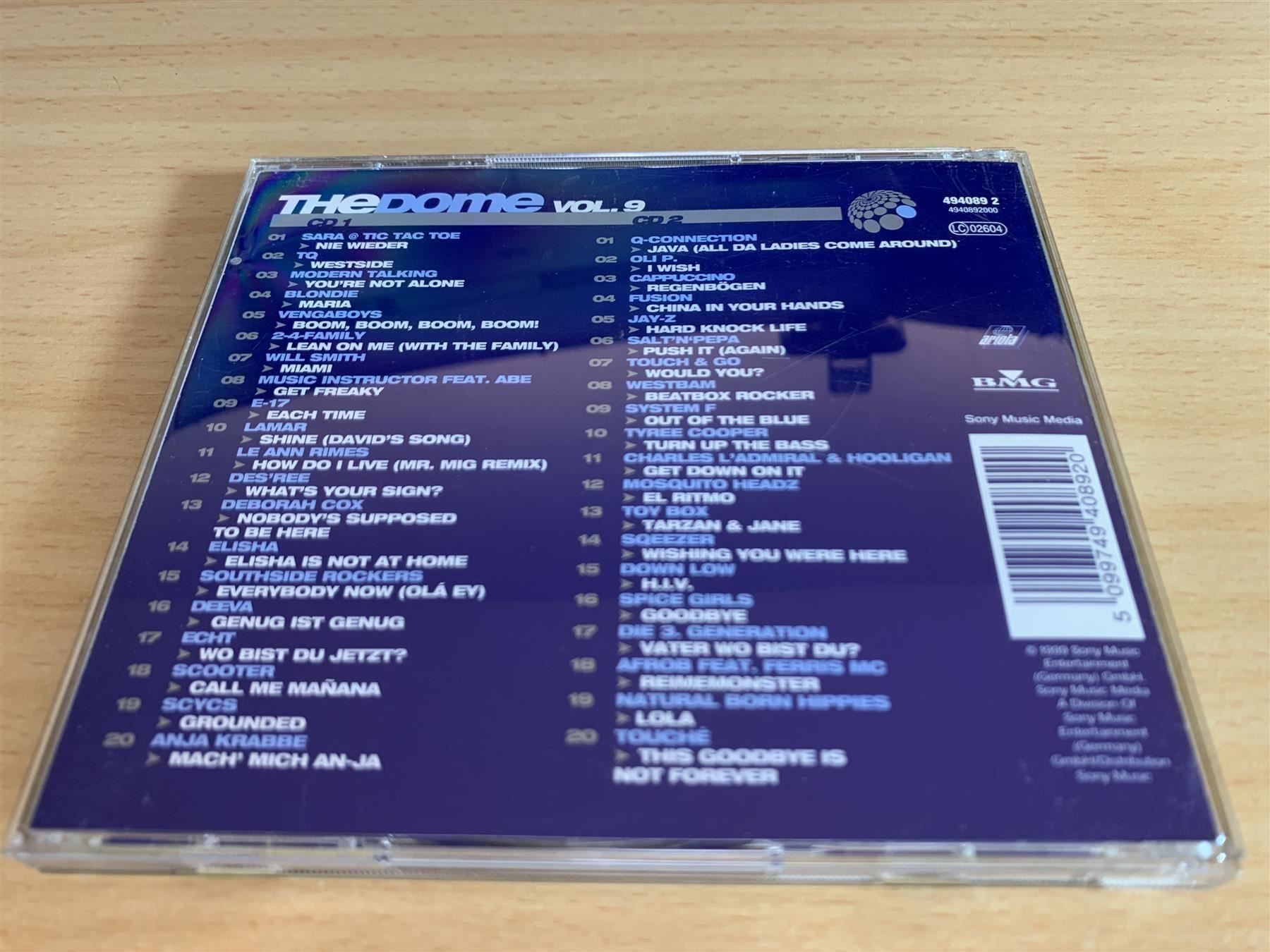 CD: The Dome Vol. 9 - 2 CD – Usato da Rikon im Tösstal venduto da Alpenmutz 1