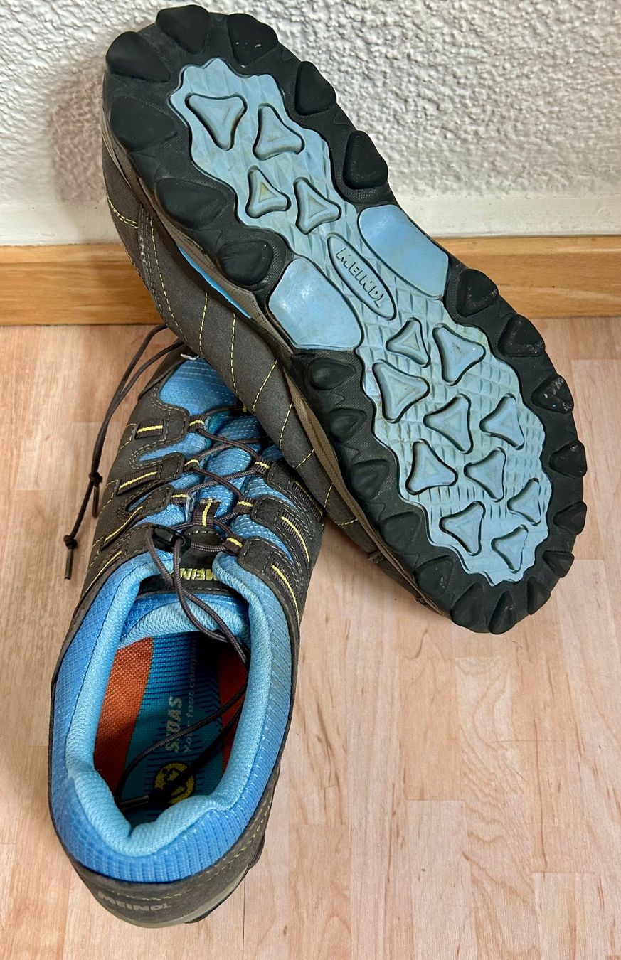 Meindl Scarpe da uomo: Meindl Wanderschuhe Trekkingschuhe Grösse 40 wasserabweisend – Usato da Zürich venduto da aboxi 6