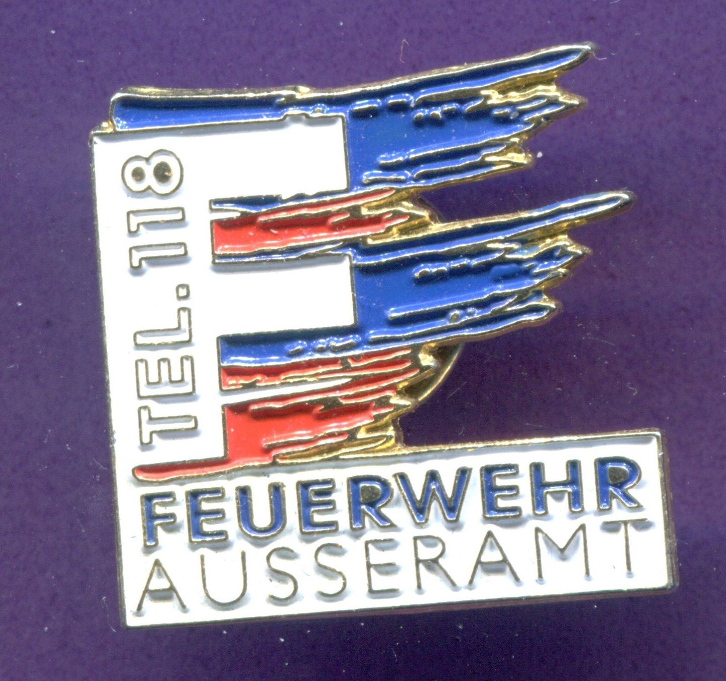 Placchette & Badge: Feuerwehr  AUSSERAMT – Usato da Winterthur venduto da Sammleroase