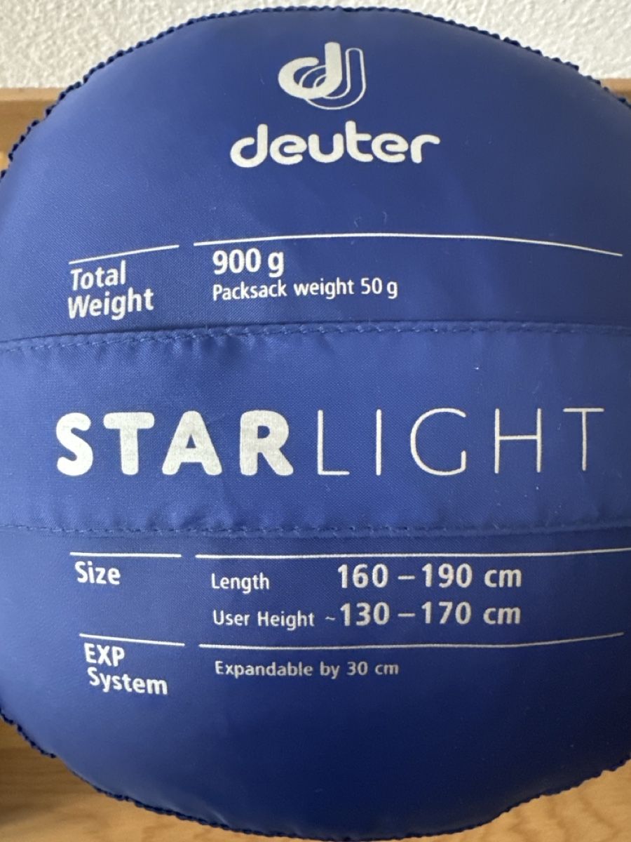 Deuter Sacchi a pelo: Deuter Starlight Schlafsack für Kinder – Usato da Uster venduto da GamesAndStuff 1
