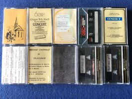 cassete audio vallée de joux Chorale et autre enregisré pro