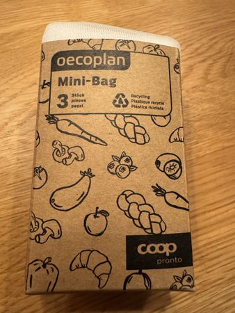 3 Coop Oecoplan Mini-Bags Früchtebeutel