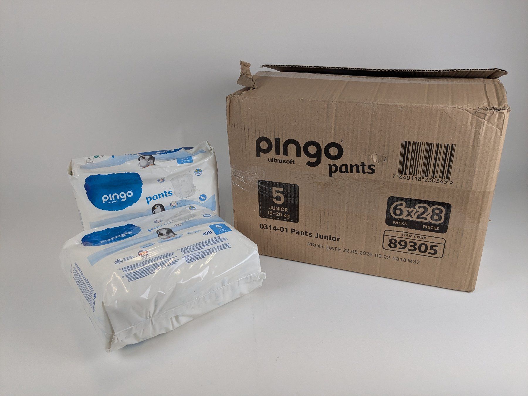Pingo Windeleimer & Windeln: PINGO Pants Gr 5 ,  168 Stk. – Neu (gemäss Beschreibung) aus Dintikon von Restwert_Dintikon