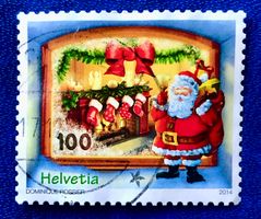 Nr.1527 Sondermarken Weihnachtsmann GESTEMPELT 2014   