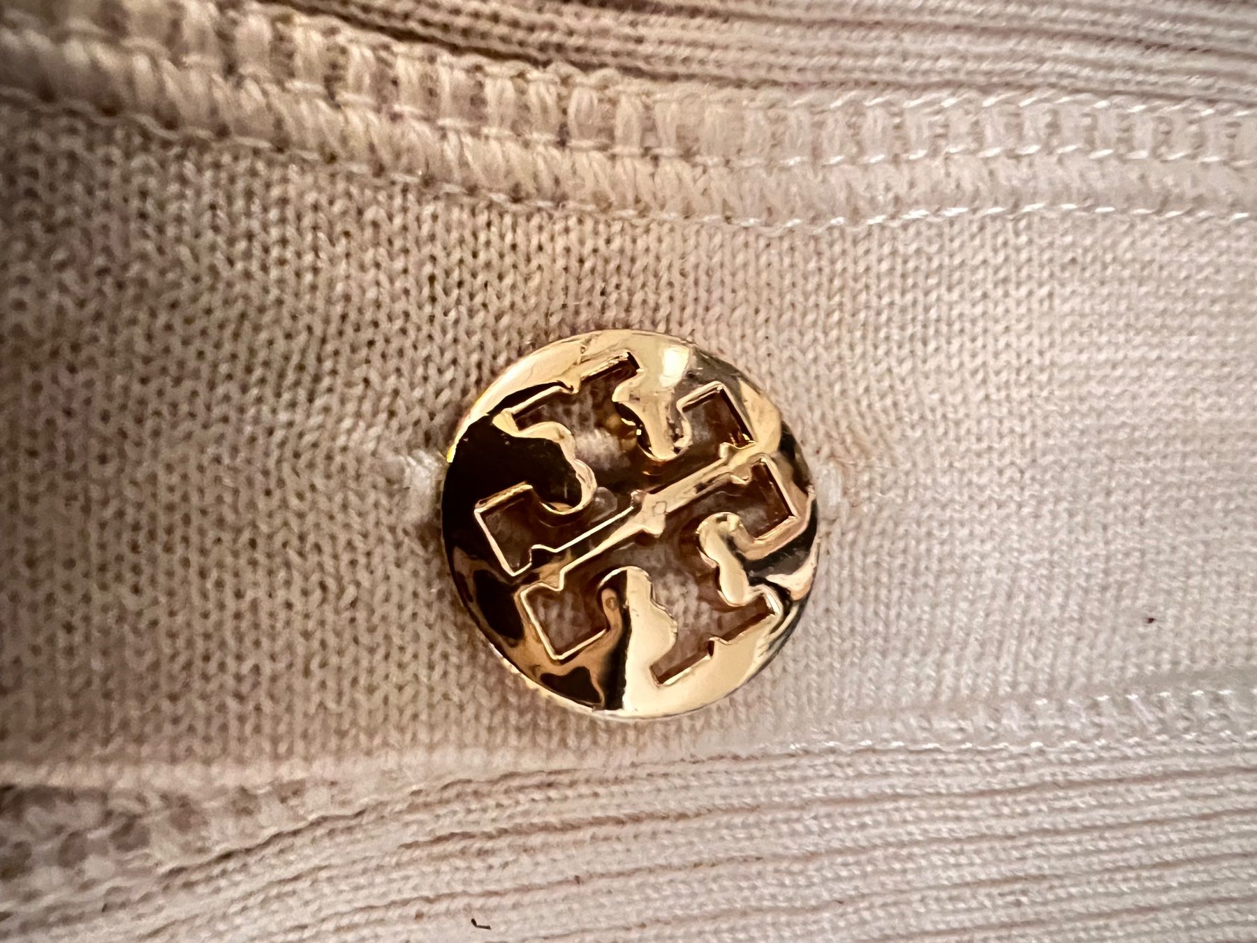 Tory Burch Jacken: Tory Burch wool cardigan ivory – Neu (gemäss Beschreibung) aus Lausanne von NYC67 5