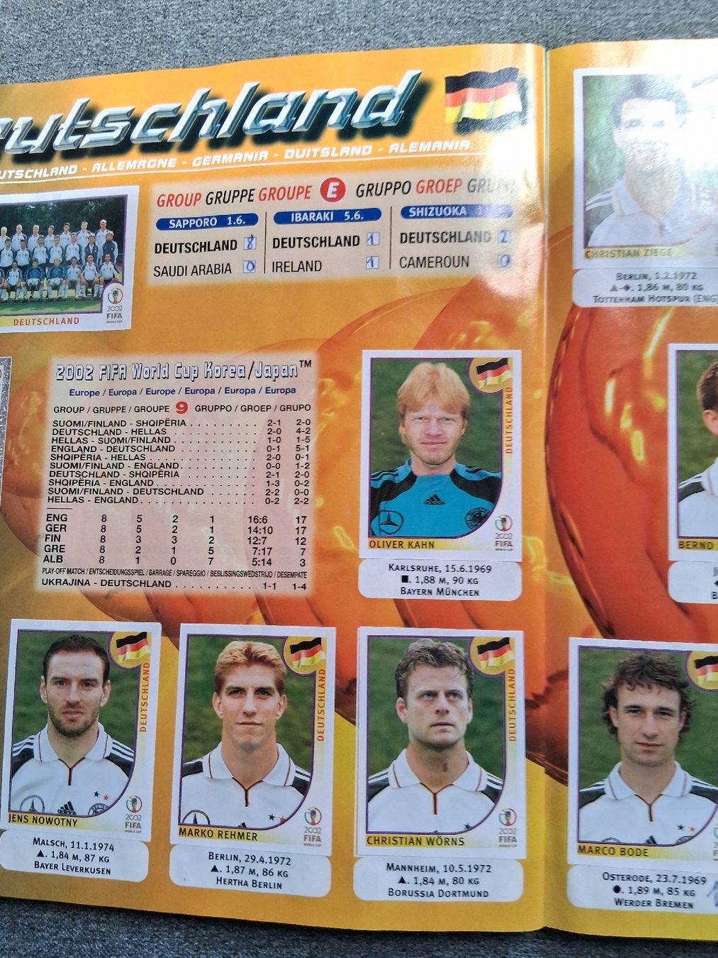 Panini Cartes à collectionner: Panini Stickeralbum WM 2002 – D'occasion à Effretikon par Doeni68 3