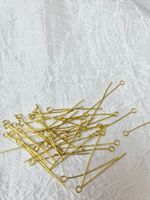 Kettelstift 40mm 43stück gold farben