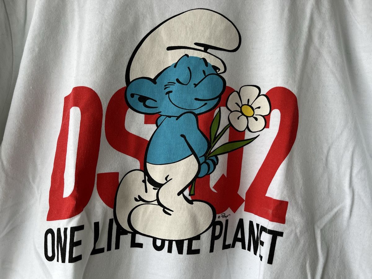 Dsquared2 T-Shirts: Dsquared 2 Schlumpf T’Shirt – Neu (gemäss Beschreibung) aus Kerns von osco01