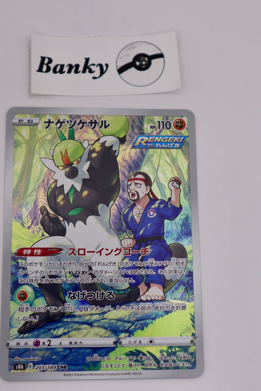 Pokémon Carte collezionabili: Pokemon Passimian NM JP – Usato da Biel-Benken BL venduto da Banky