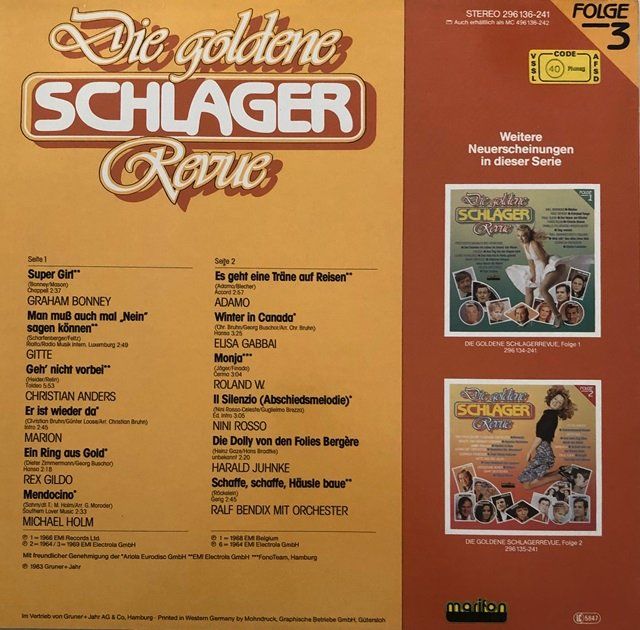 Dischi in vinile: 4x LPs Schlager-Sampler – Usato da Grüningen venduto da azulmarron 2