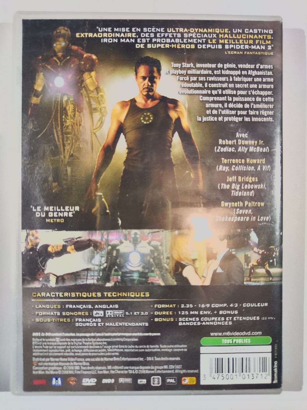 Tutti i DVDs: DVD - Iron Man – Usato da Commugny venduto da Teksen 1