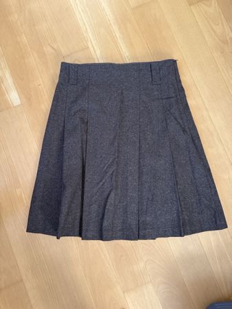 Burberry Rock Wolle-Seide grau Grösse UK 8 USA 6