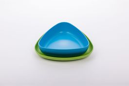 ekoala eKkoli 2 Teller/Assiette Blau/Grün bleu/vert