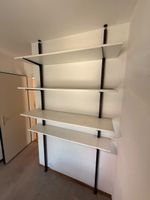 Teleskopregal weiss 4 Bretter ab 1.-