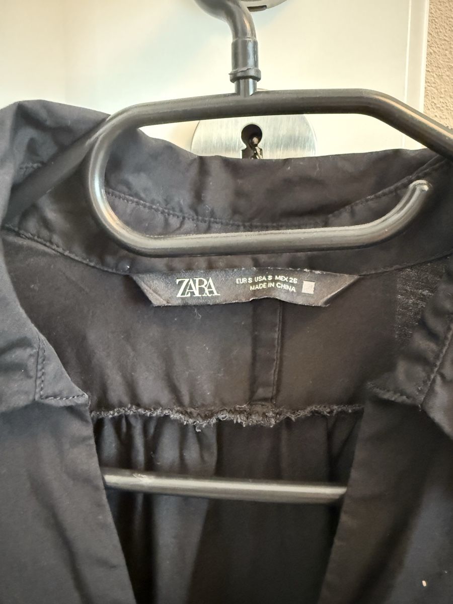 Zara Vestiti: Schwarzes Zara Kleid, Gr. S, Hemdkleid – Nuovo (secondo la descrizione) da Frauenfeld venduto da sharonhabrik 1