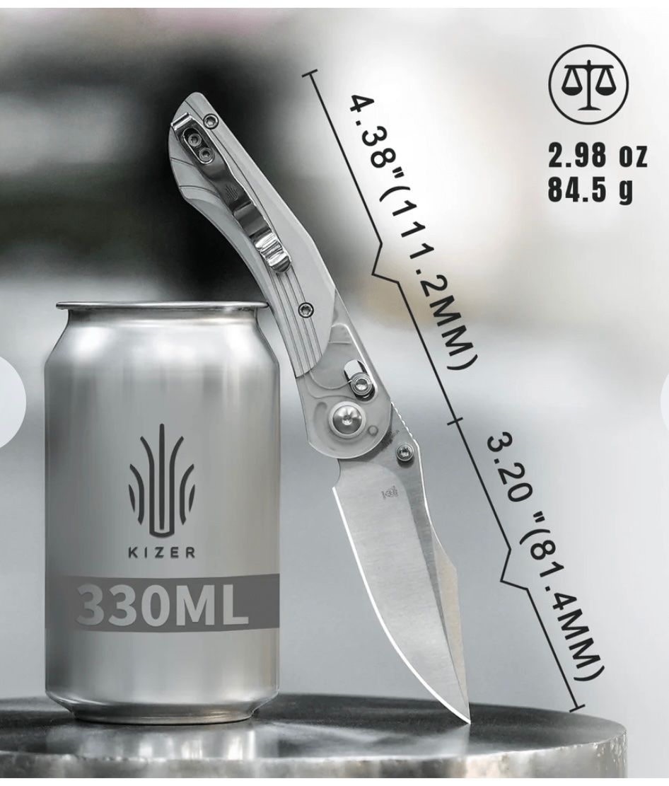 Coltelli tascabile: Kizer Clutch Lock Knife – Nuovo e nell'imballaggio originale da Uhwiesen venduto da Thom 3
