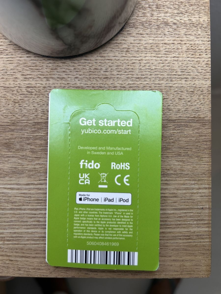 Yubico Chiavette USB: YubiKey 5Ci Security Key – Nuovo e nell'imballaggio originale da Schlieren venduto da dev_fg59 1