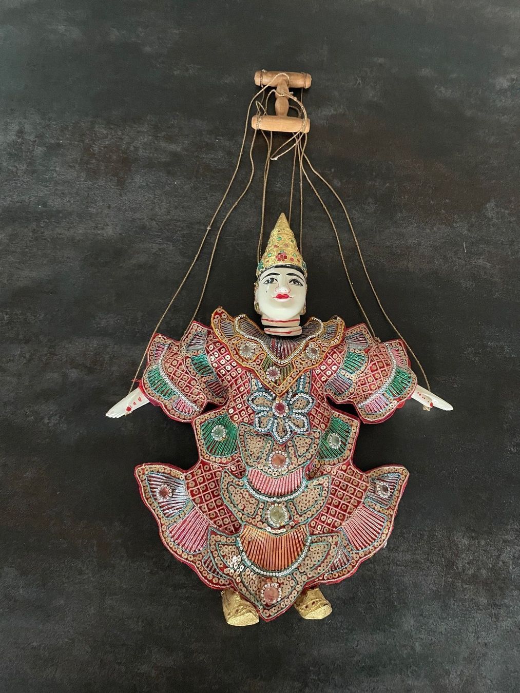 Poupées: Marionnette Thaïlandaise – D'occasion à Vallamand par Bricbracbroc82 1